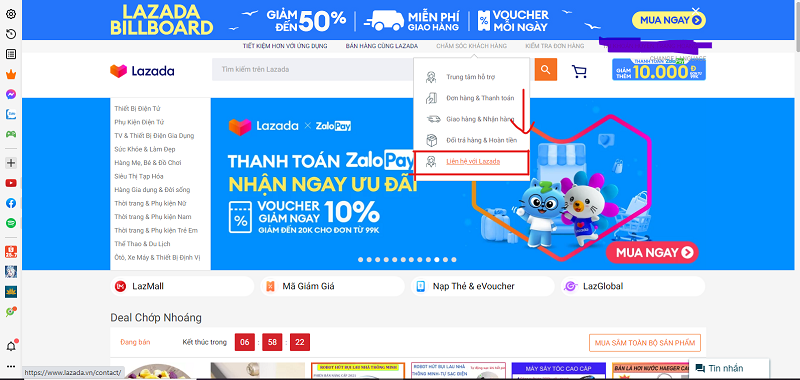 Hướng dẫn cách xóa tài khoản lazada trên điện thoại và máy tính