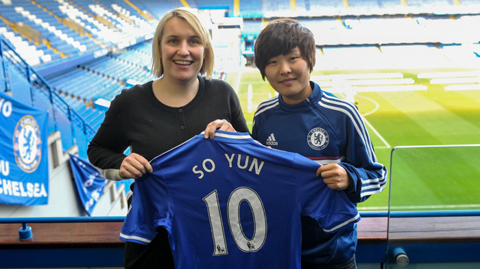 Ji So Yun gia nhập đội bóng Chelsea : Korea.net : The official website of the Republic of Korea